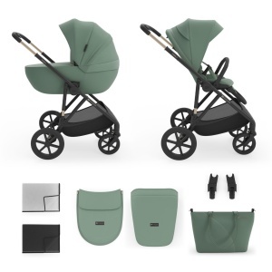 KINDERKRAFT KOLICA 2U1 PRIME 3 GREEN