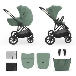 KINDERKRAFT KOLICA 2U1 PRIME 3 GREEN