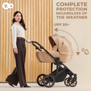KINDERKRAFT KOLICA 3U1 PRIME 2 PRO BEIGE - Img 4