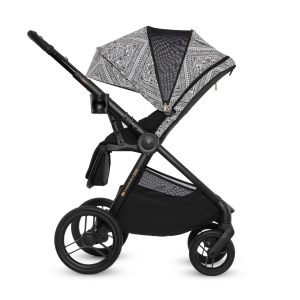 KINDERKRAFT KOLICA ZA BEBE SET 2U1 NEA 2 LUNAR BLACK BIZUU - Img 2