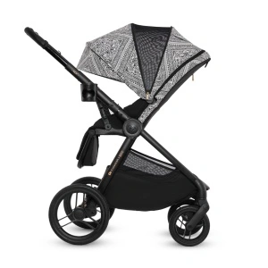 KINDERKRAFT KOLICA ZA BEBE SET 2U1 NEA 2 LUNAR BLACK BIZUU - Img 2