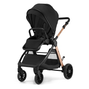 KINDERKRAFT KOLICA ZA BEBE SET 3U1 VESTO 2 BLACK - Img 2