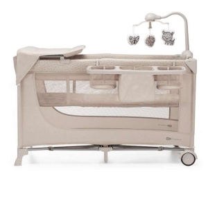 KINDERKRAFT PRENOSIVI KREVETAC JOY 2 BEIGE SA DODACIMA - Img 3