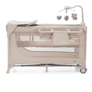 KINDERKRAFT PRENOSIVI KREVETAC JOY 2 BEIGE SA DODACIMA - Img 3
