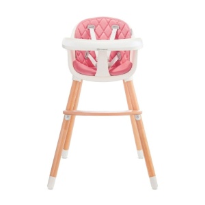 KINDERKRAFT STOLICA ZA HRANJENJE 2U1 SIENNA PINK - Img 6
