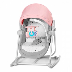 KINDERKRAFT STOLICA ZA LJULJANJE 5U1 UNIMO UP PINK - Img 5