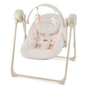 Kinderkraft stolica za ljuljanje SWINGEE beige - Img 5
