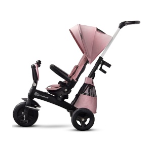KINDERKRAFT TRICIKL EASY TWIST 2U1 MAUVELOUS PINK - Img 6