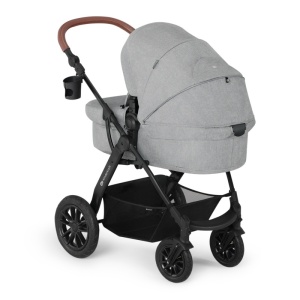 KINDERKRAFT XMOOV KOLICA ZA BEBE SET 3U1 LIGHT GREY - Img 3