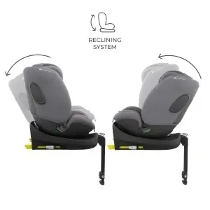 KINDERKRAFT AUTO SEDIŠTE I-FIX ENDURA SAFE 61-150CM GREY - Img 3