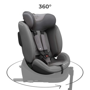 KINDERKRAFT AUTO SEDIŠTE I-FIX ENDURA SAFE 61-150CM GREY - Img 6