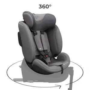 KINDERKRAFT AUTO SEDIŠTE I-FIX ENDURA SAFE 61-150CM GREY - Img 6