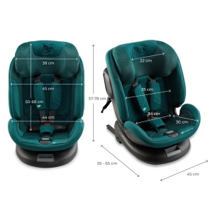 KINDERKRAFT AUTOSEDISTE XPEDITION3 I-SIZE 40-150CM GREEN - Img 3