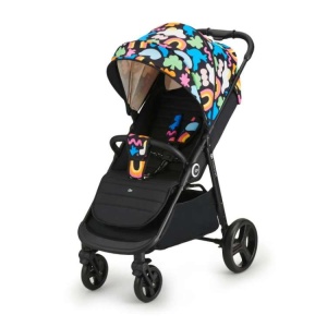 KINDERKRAFT GRANDE PLUS KOLICA ZA BEBE HAPPY SHAPES - Img 5
