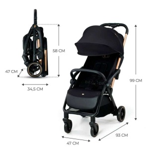 KINDERKRAFT KOLICA APINO RAVEN BLACK - Img 5