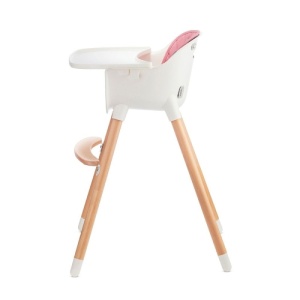 KINDERKRAFT STOLICA ZA HRANJENJE 2U1 SIENNA PINK - Img 4