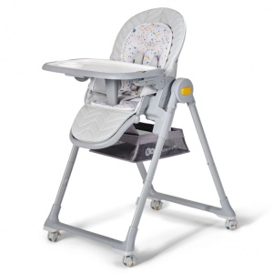 KINDERKRAFT STOLICA ZA HRANJENJE LASTREE GREY - Img 5
