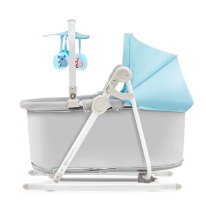 KINDERKRAFT STOLICA ZA LJULJANJE 5U1 UNIMO LIGHT BLUE - Img 3