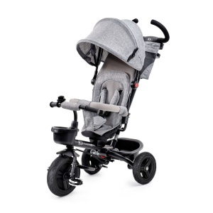 KINDERKRAFT TRICIKL AVEO 2U1 LIGHT GREY - Img 1