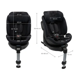 KINDERKRAFT AUTO SEDISTE XRIDER 2 i-size 40-150cm BLACK - Img 4