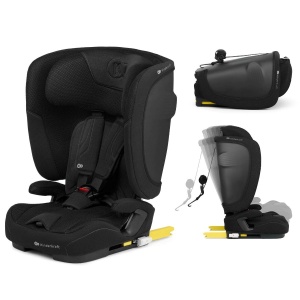 KINDERKRAFT AUTOSEDISTE FIX2GO I-SIZE 76-150CM BLACK - Img 4