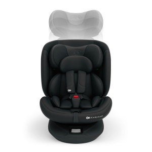 KINDERKRAFT AUTOSEDISTE I-GROW 2 PLUS I-SIZE 40-150 CM BLACK - Img 4