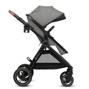 KINDERKRAFT ESME KOLICA ZA BEBE 2U1 GRAY - Img 3