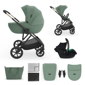KINDERKRAFT KOLICA 3U1 PRIME 3 DARK GREEN