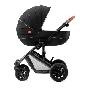 KINDERKRAFT KOLICA ZA BEBE 3U1 PRIME MINK PRO BLACK - Img 2
