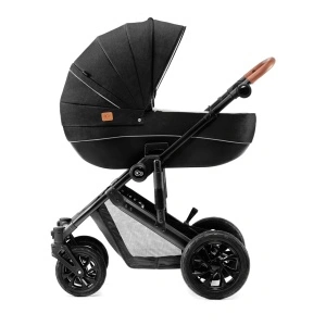 KINDERKRAFT KOLICA ZA BEBE 3U1 PRIME MINK PRO BLACK - Img 2