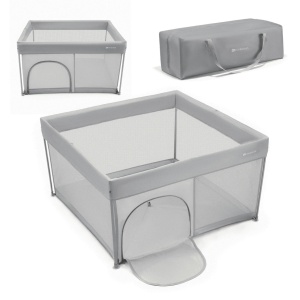 KINDERKRAFT OGRADICA ZA BEBE ZIKI GREY