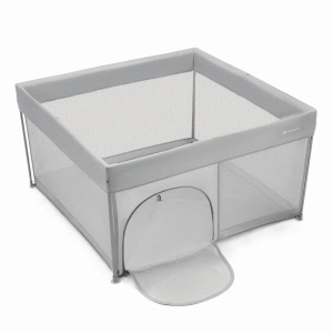 KINDERKRAFT OGRADICA ZA BEBE ZIKI GREY - Img 5