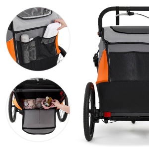 KINDERKRAFT PRIKOLICA ZA BICIKL 3U1 NAVA SUNNY - Img 3