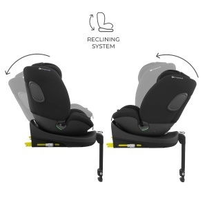 KINDERKRAFT SET AUTO SEDIŠTA I-LITE I-FIX ENDURA SAFE SA ISOFIX BAZOM BLACK - Img 4
