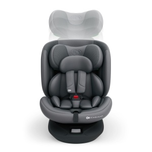 KINDERKRAFT AUTOSEDISTE I-GROW 2 PLUS I-SIZE 40-150 CM GREY - Img 2