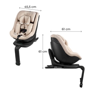 KINDERKRAFT AUTOSEDISTE I - GUARD AIR FLOW BEIGE - Img 5