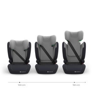 KINDERKRAFT AUTOSEDISTE I-SPARK 2 PLUS I SIZE GREY - Img 2