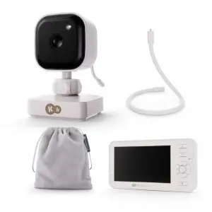 KINDERKRAFT BABY MONITOR NITEEYE TRAVEL WHITE
