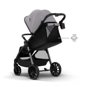 KINDERKRAFT KOLICA ZA BEBE GRANDE 2 GRAY - Img 6
