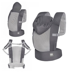 KINDERKRAFT NOSILJKA ZA BEBU CARRYBEE GREY - Img 2