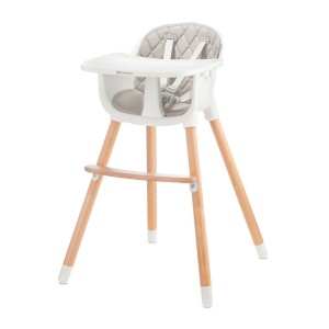 KINDERKRAFT STOLICA ZA HRANJENJE 2U1 SIENNA GREY - Img 5