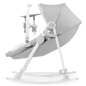 KINDERKRAFT STOLICA ZA LJULJANJE 5U1 UNIMO STONE GREY 2020 - Img 3