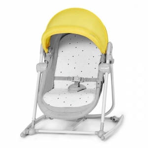 KINDERKRAFT STOLICA ZA LJULJANJE 5U1 UNIMO UP YELLOW - Img 3