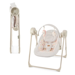 Kinderkraft stolica za ljuljanje SWINGEE beige - Img 6