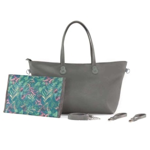 Kinderkraft torba za mame TREASUREBAG DARK GRAY - Img 5