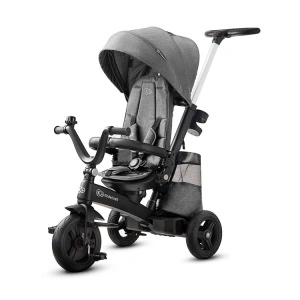 KINDERKRAFT TRICIKL EASY TWIST 2U1 PLATINUM GREY - Img 5