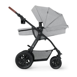 KINDERKRAFT XMOOV KOLICA ZA BEBE SET 3U1 LIGHT GREY - Img 4