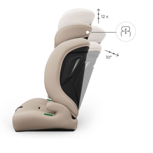 KINDERKRAFT AUTOSEDIŠTE COMFORT UP 2 PLUS I-SIZE BEIGE - Img 3