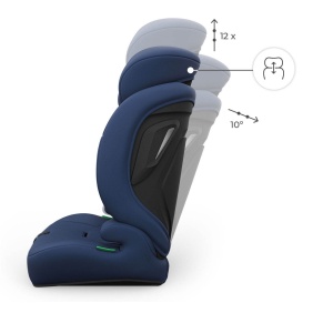 KINDERKRAFT AUTOSEDIŠTE COMFORT UP 2 PLUS I-SIZE NAVY - Img 4