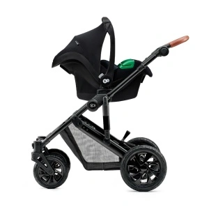 KINDERKRAFT KOLICA ZA BEBE 3U1 PRIME MINK PRO BLACK - Img 6